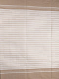 Kanchi cotton saree with allover stripes and running blouse