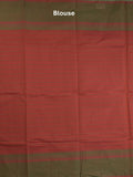 Kanchi cotton saree with allover stripes and running blouse