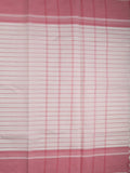 Kanchi cotton saree with allover stripes and running blouse