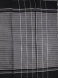 Kanchi cotton saree with allover stripes and running blouse