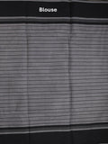 Kanchi cotton saree with allover stripes and running blouse