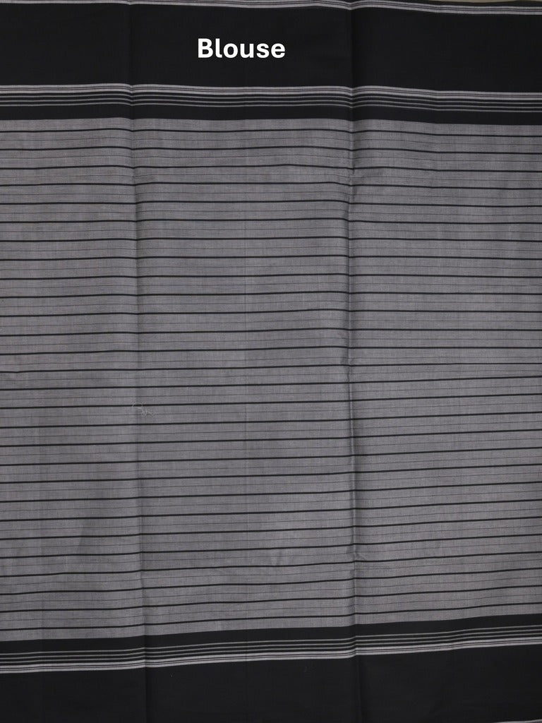 Kanchi cotton saree with allover stripes and running blouse