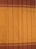 Kanchi cotton saree with allover stripes and running blouse