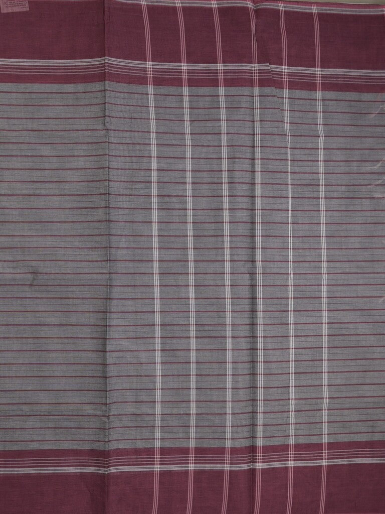 Kanchi cotton saree with allover stripes and running blouse