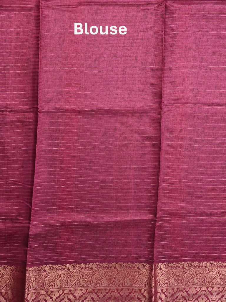 Dola silk fancy saree sky blue color allover prints & zari border with printed pallu and plain blouse