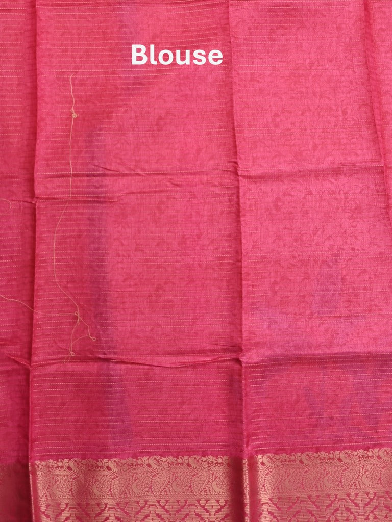 Dola silk fancy saree lemon yellow color allover prints & zari border with printed pallu and plain blouse