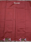 Mangalagiri fancy saree for women | black | printed | zari border | party wear