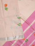 Mangalagiri fancy saree for women | black | printed | zari border | party wear