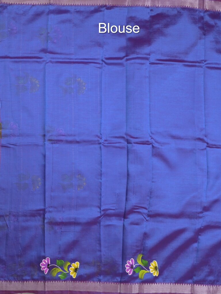 Mangalagiri fancy saree for women | black | printed | zari border | party wear