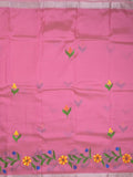 Mangalagiri fancy saree for women | black | printed | zari border | party wear