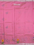 Mangalagiri fancy saree for women | black | printed | zari border | party wear