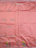 Mangalagiri fancy saree for women | black | printed | zari border | party wear
