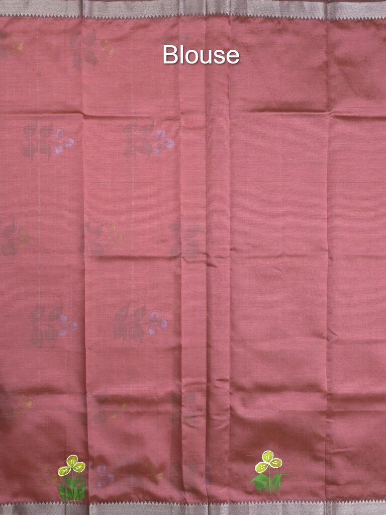 Mangalagiri fancy saree for women | black | printed | zari border | party wear