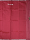 Mangalagiri fancy saree for women | pink | printed | zari border | party wear