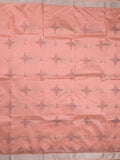 Mangalagiri fancy saree for women | pink | printed | zari border | party wear