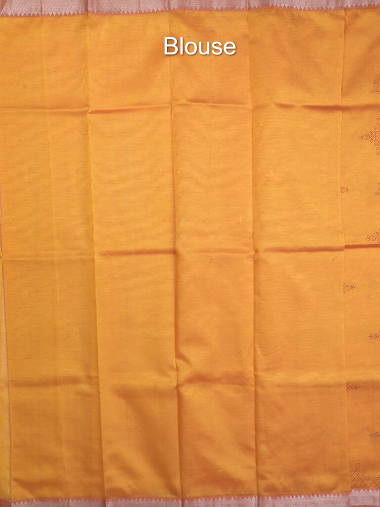 Mangalagiri fancy saree for women | pink | printed | zari border | party wear