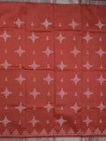 Mangalagiri fancy saree for women | pink | printed | zari border | party wear
