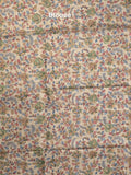 Tussar printed fancy saree with printed border and printed blouse