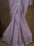 Rocket saree Georgette saree in lavender color