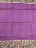 Tussar printed fancy saree with printed border and printed blouse