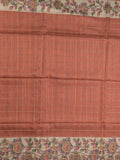 Tussar printed fancy saree with printed border and printed blouse