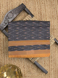 Ikkath cotton sarees with contrast border and contrast pallu