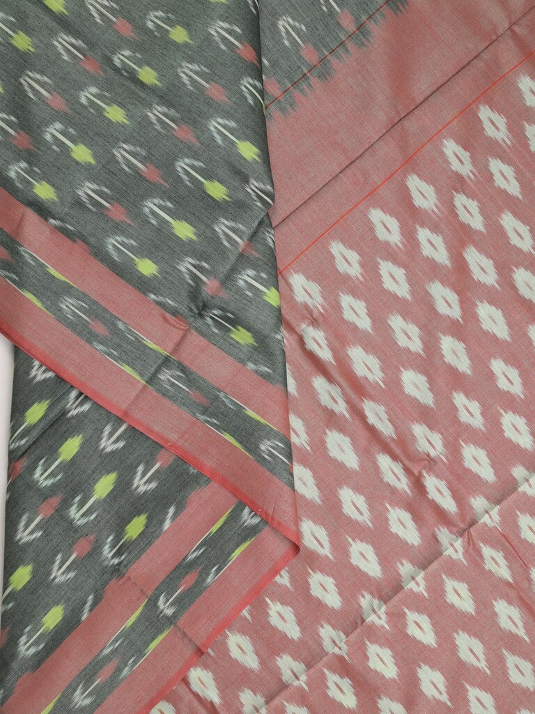 Ikkath cotton sarees with contrast border and contrast pallu