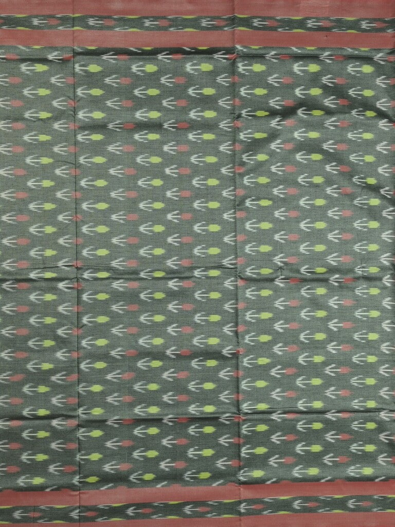 Ikkath cotton sarees with contrast border and contrast pallu