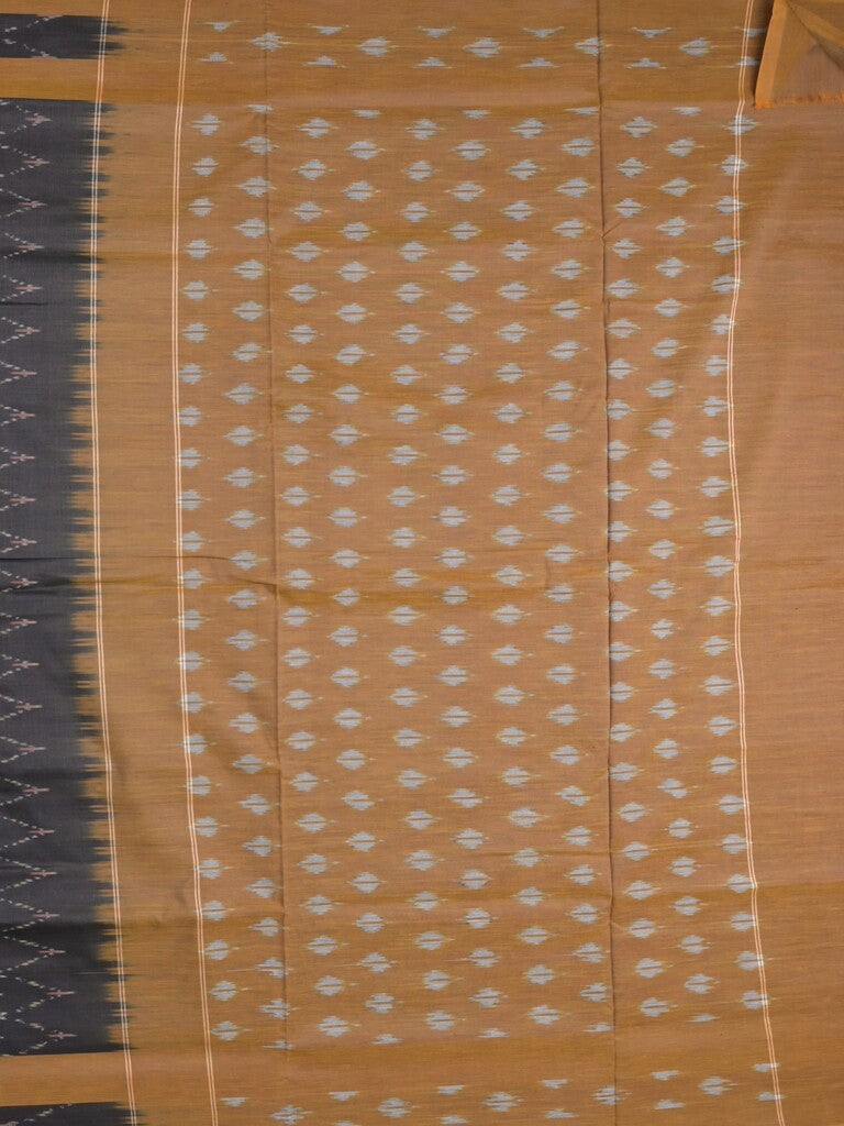 Ikkath cotton sarees with contrast border and contrast pallu