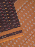 Ikkath cotton sarees with contrast border and contrast pallu