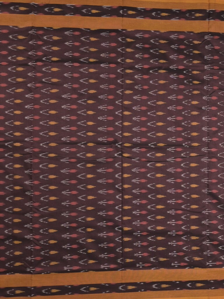 Ikkath cotton sarees with contrast border and contrast pallu