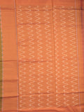 Ikkath cotton sarees with contrast border and contrast pallu