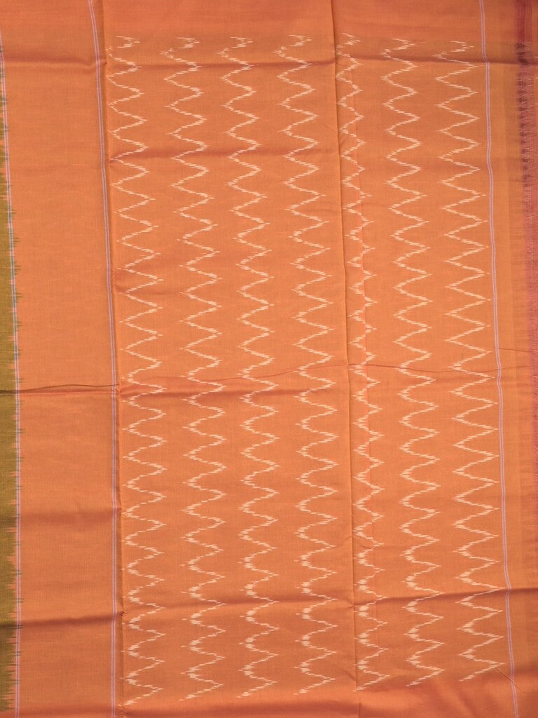 Ikkath cotton sarees with contrast border and contrast pallu