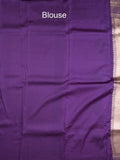 Tabby silk printed fancy saree with zari border and attached plain blouse
