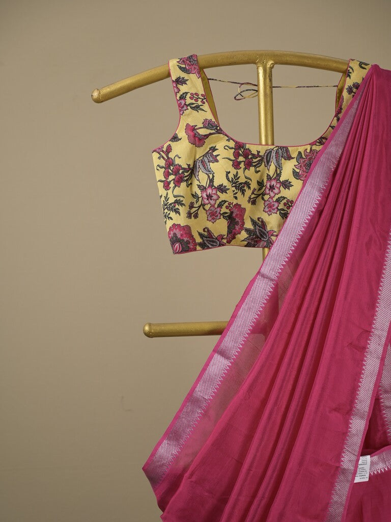 Rocket saree Georgette saree in lavender color