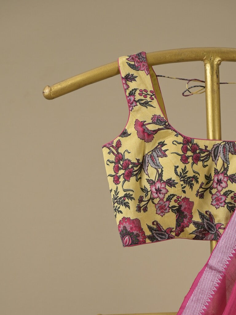 Rocket saree Georgette saree in lavender color