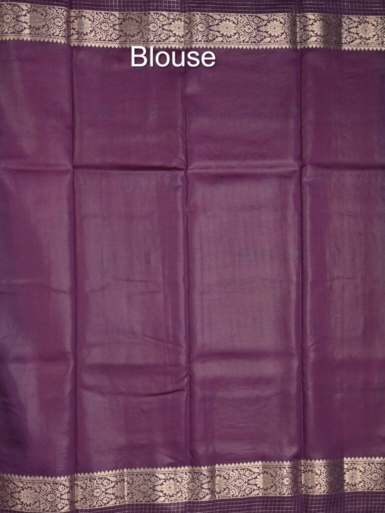 Green mango fancy saree allover zari motifs with contrast pallu and attached blouse