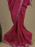 Rocket saree Georgette saree in lavender color