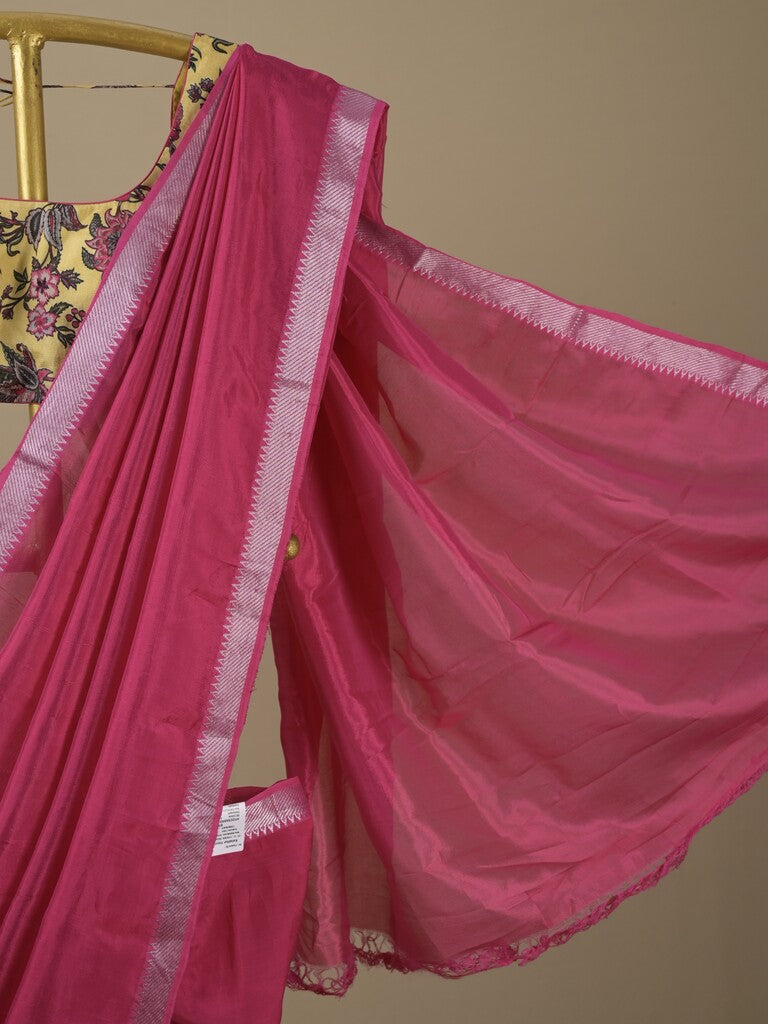 Rocket saree Georgette saree in lavender color