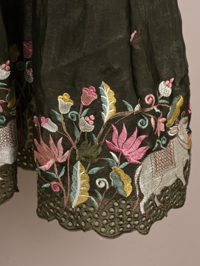 Kids designer lehenga Set | peach | party wear | 6-7 years