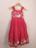 Kids designer lehenga Set | peach | party wear | 6-7 years