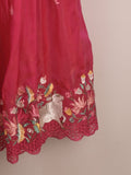Kids designer lehenga Set | peach | party wear | 6-7 years