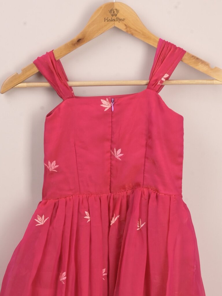 Kids designer lehenga Set | peach | party wear | 6-7 years