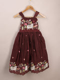 Designer kid's lehengas | wine | party wear | 4-5 years