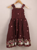 Designer kid's lehengas | wine | party wear | 4-5 years