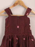 Designer kid's lehengas | wine | party wear | 4-5 years