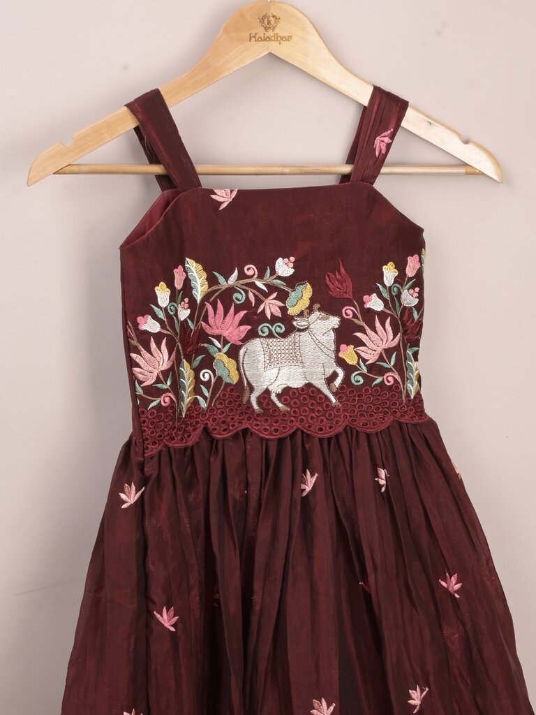 Kids designer lehenga Set | peach | party wear | 6-7 years