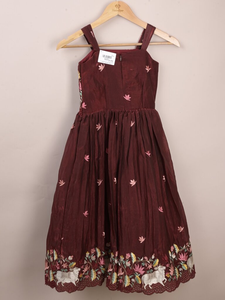 Kids designer lehenga Set | peach | party wear | 6-7 years