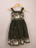 Designer kid's lehengas | wine | party wear | 4-5 years