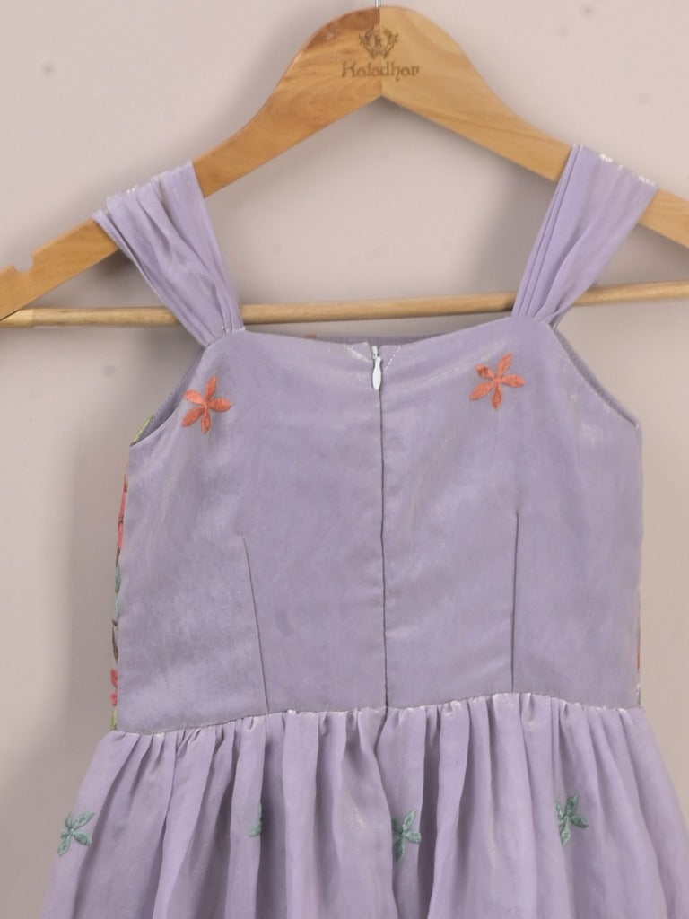 Designer kid's lehengas | wine | party wear | 4-5 years